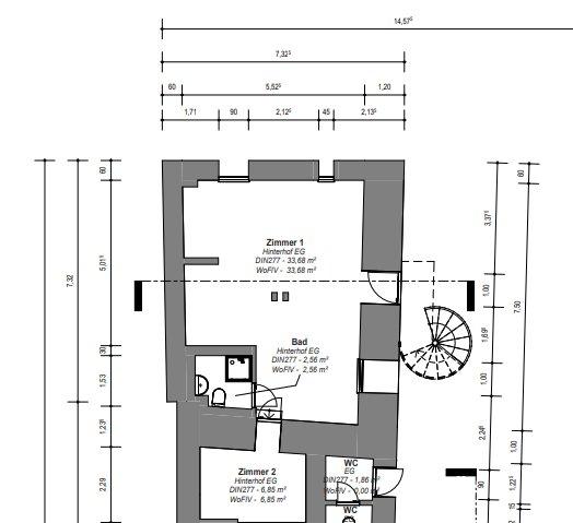 Thumbnail-Erdgeschosswohnung im Hinterhof ab Juni Sangerhausen