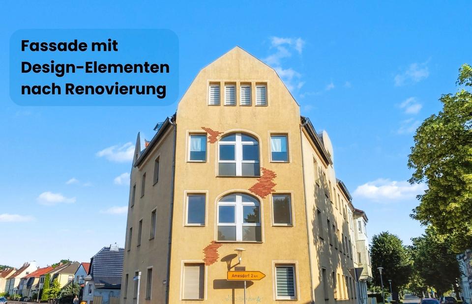 Thumbnail-Jobcenter OK – Renovierte DG-Wohnung mit EBK, Keller, Bahnhof nah