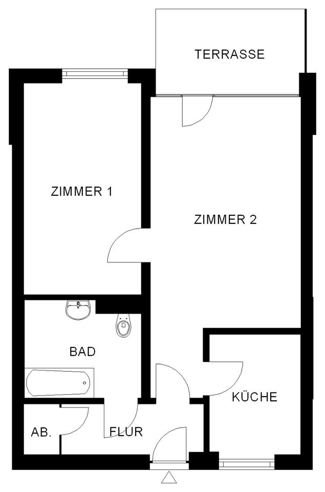 Thumbnail-Gemütliche 2-Zimmer- Wohnung für Senioren in Attendorn