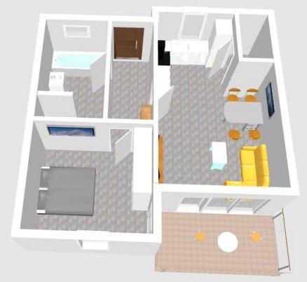 Thumbnail-Barrierefreie 57 m² Wohnung in moderner KFW-55-Wohnanlage