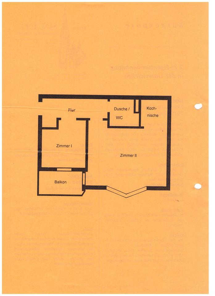 Thumbnail-schö 2 Zi.ETW in Frbg.-Unterwiehre gute Lage