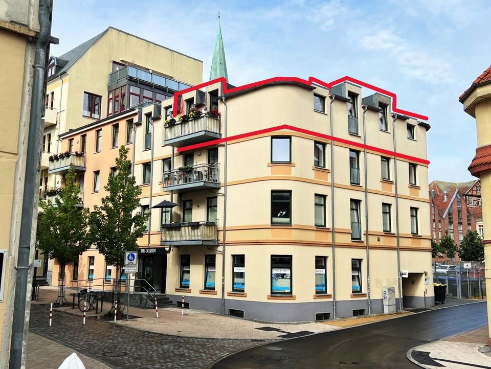 Thumbnail-Dachgeschoßwohnung mit Fahrstuhl und Stellplatz Schwerin Zentrum