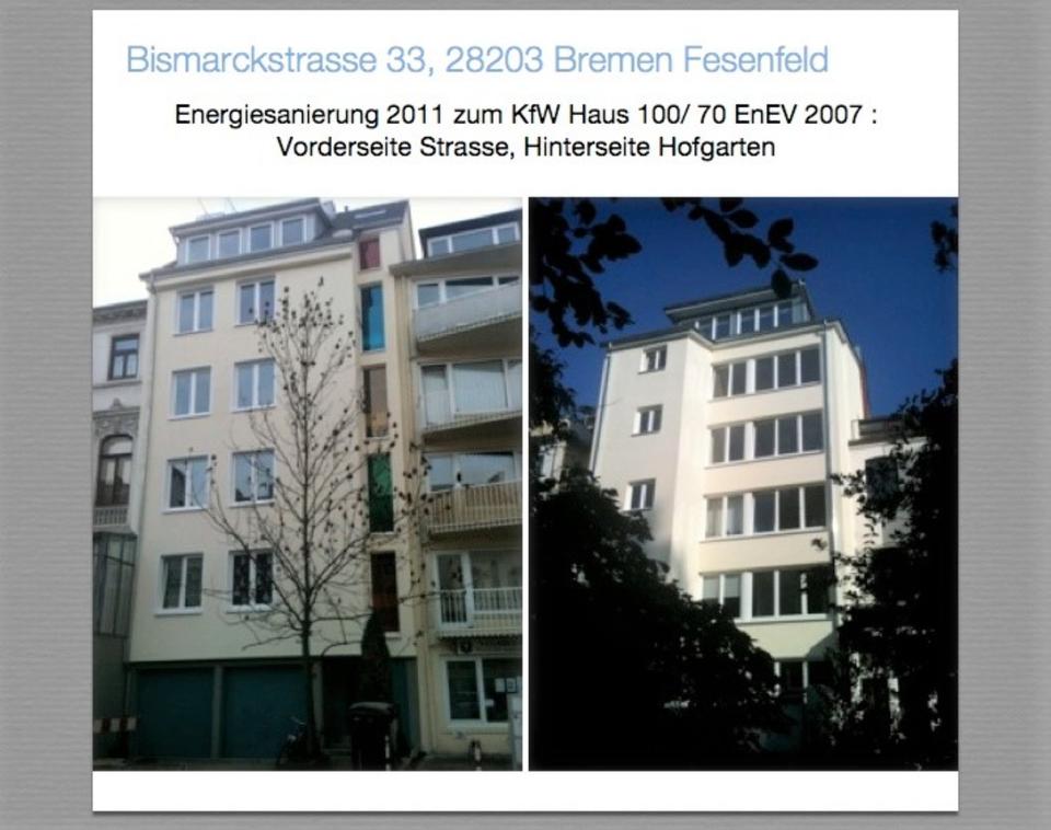 Thumbnail-Steintor 2 Zi-Whg mit Loggia in Südlage zur Hofseite.