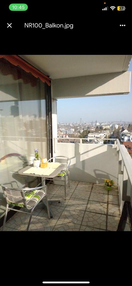 Thumbnail-Möblierte 1-Zimmer Wohnung mit Balkon-Frankfurt Sachsenhausen-Süd