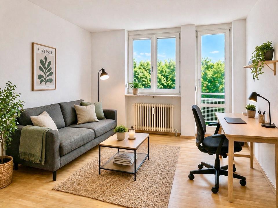Thumbnail-Helles WG-Zimmer in 3-Zimmer Wohnung für Studentinnen in Ulm