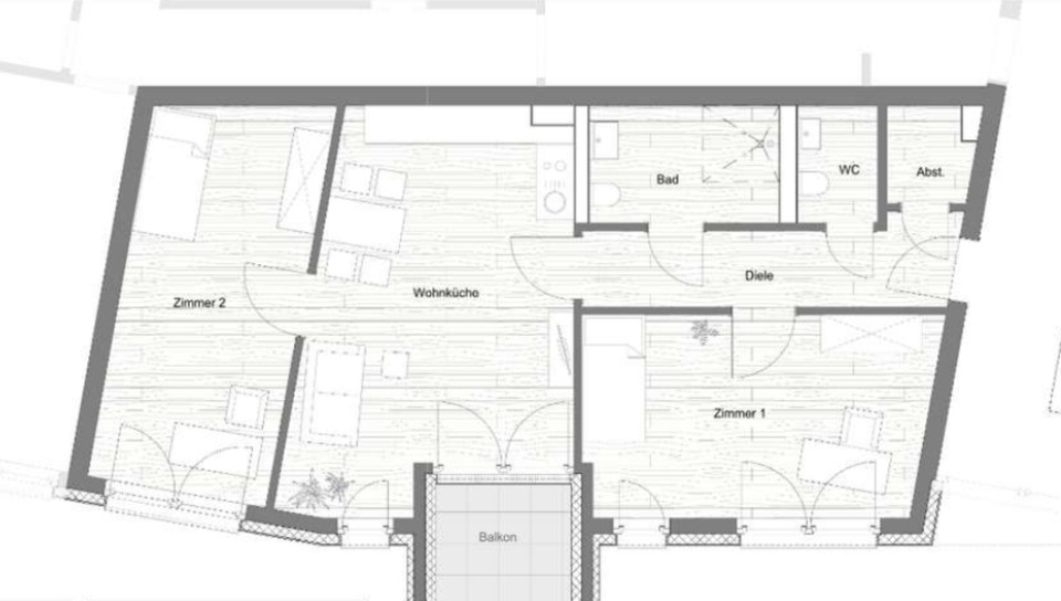 Thumbnail-Moderne 3-Zimmer Neubauwohnung – Erstbezug!