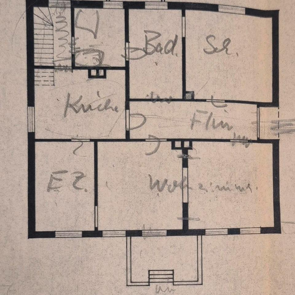 Thumbnail-3 Zimmer Erdgeschoss Wohnung 90m²