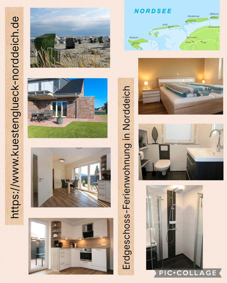 Thumbnail-Moderne Erdgeschoss-Ferienwohnung in Norddeich