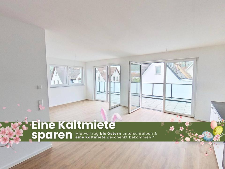 Thumbnail-Großzügige 3-Zimmer-Wohnung mit Dachterrasse und Gäste-WC