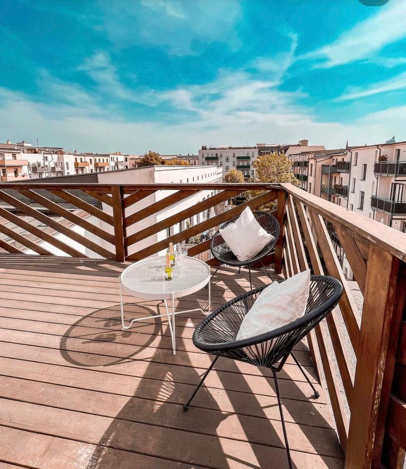 Thumbnail-Stilvolle Loft mit Dachterrasse möbliert – Am Clara-Zetkin Park