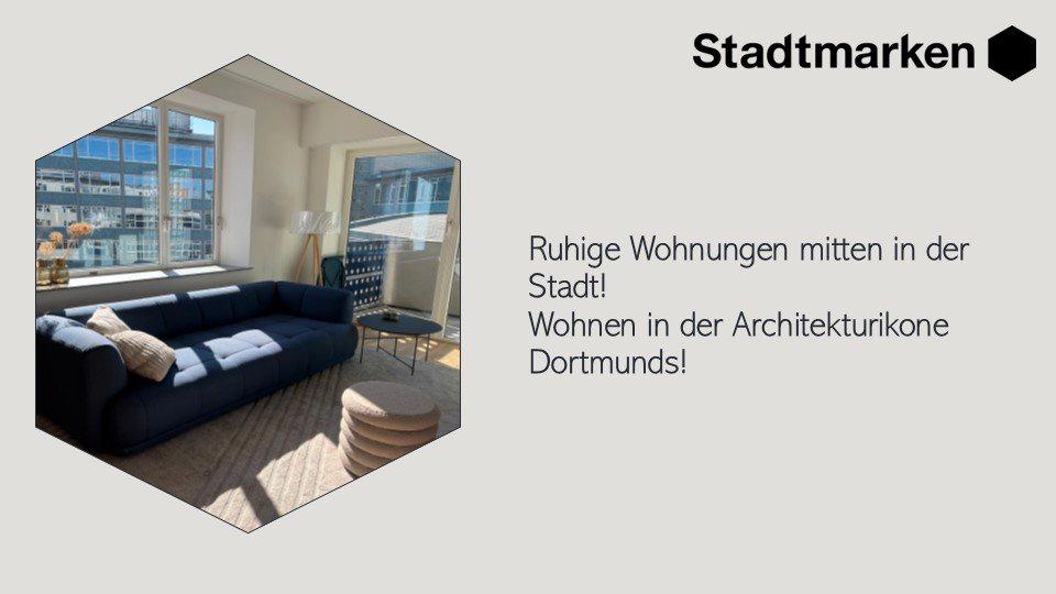 Thumbnail-Ruhige Wohnungen mitten in der Stadt! Wohnen in der Architekturikone Dortmunds!