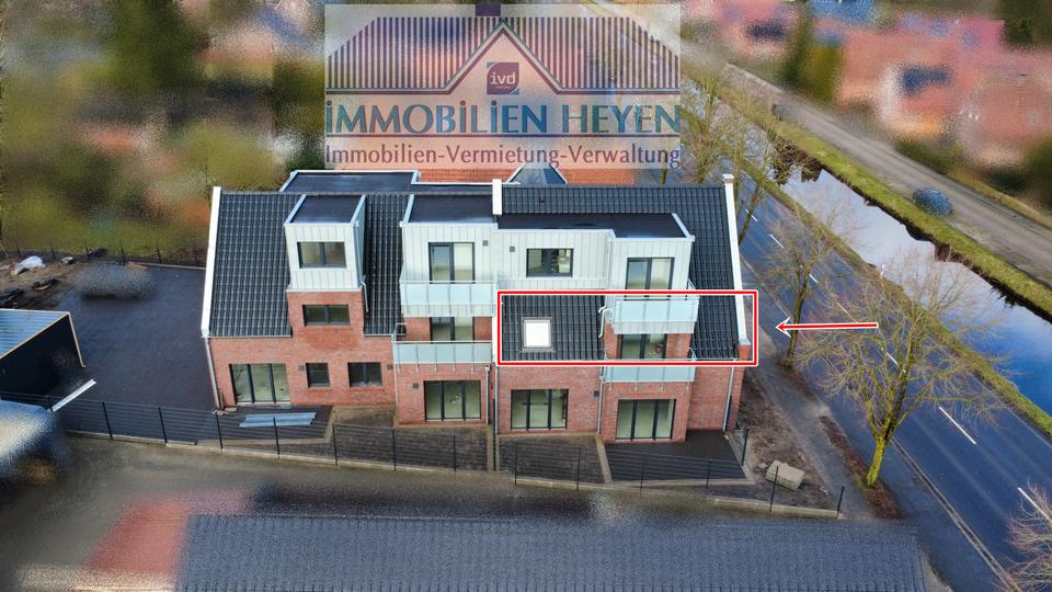 Thumbnail-Neubau-Erstbezug: Energieeffiziente 3-Zimmer-Obergeschosswohnung mit Balkon (KfW 40)
