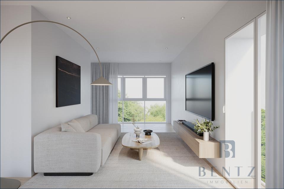 Thumbnail-2-Zimmer-Neubauwohnung mit Aufzug und durchdachtem Grundriss