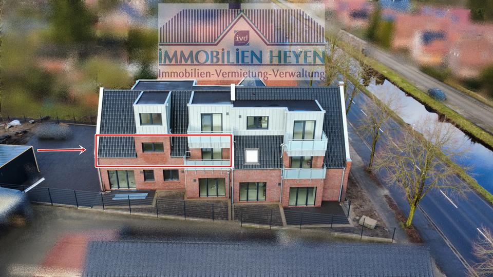Thumbnail-Neubau-Erstbezug: Energieeffiziente 3-Zimmer-Obergeschosswohnung mit Balkon (KfW 40)