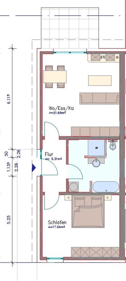 Thumbnail-Neubau Mietwohnung 2ZKB 55qm + Garten Paderborn ELW ERSTBEZUG