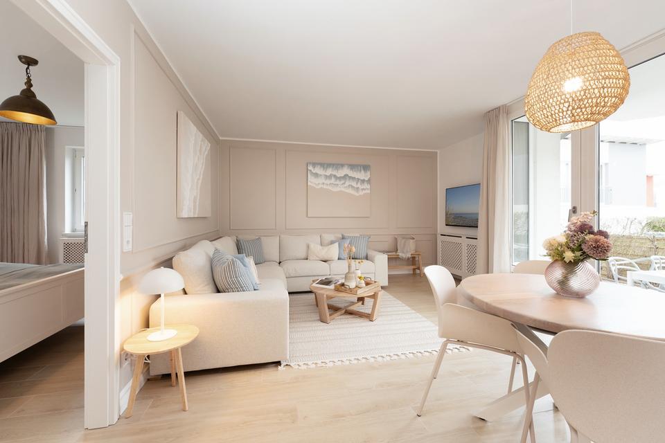 Thumbnail-PROVISIONSFREI Renovierte 2-Zi Ferienwohnung Priwall Terrasse