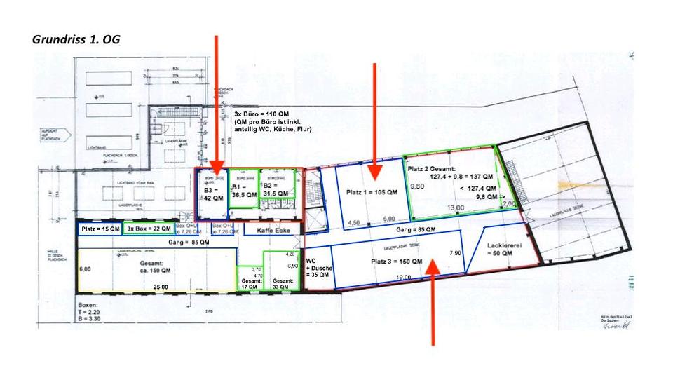 Thumbnail-Halle Laggerraum Werkstatt Büro Hobbyraum zu vermieten