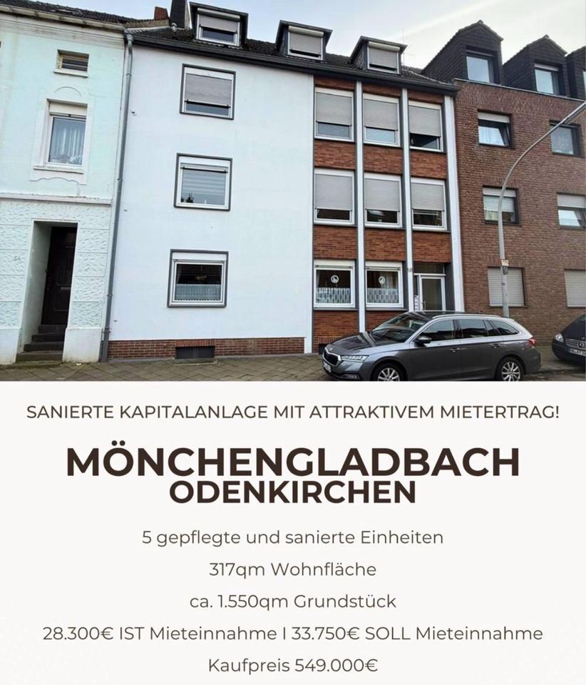 Thumbnail-Mehrfamilienhaus mit 5 Einheiten in Mönchengladbach Odenkirchen
