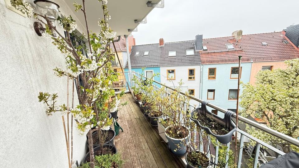 Thumbnail-Zu vermieten 2‑Zimmer‑Wohnung Balkon Findorff B Energiebedarf