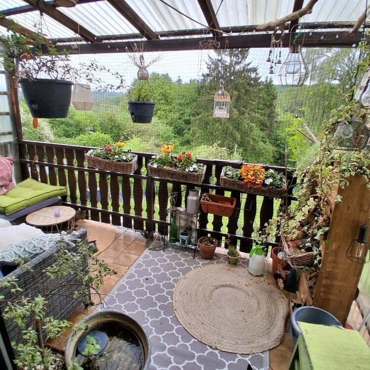 Thumbnail-6-ZKB-Wohnung mit Balkon, Kamin & Garten in Schiffweiler