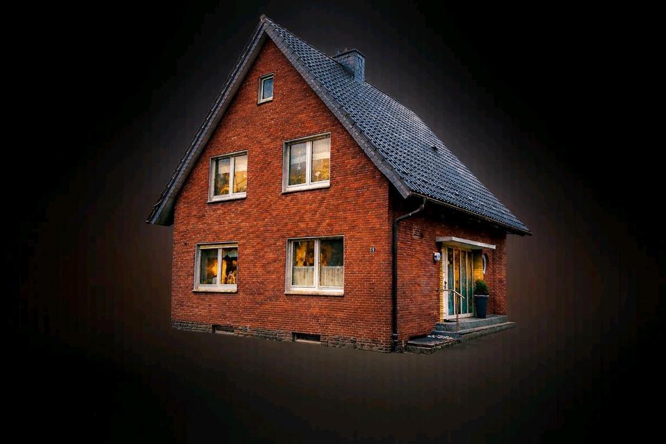 Thumbnail-Freistehendes Einfamilienhaus in Marienfeld mit Garage