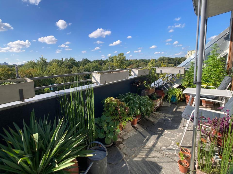 Thumbnail-Helle 3-Zi 91m² DG-Whg Terrasse Blick Tiergarten provisionsfrei