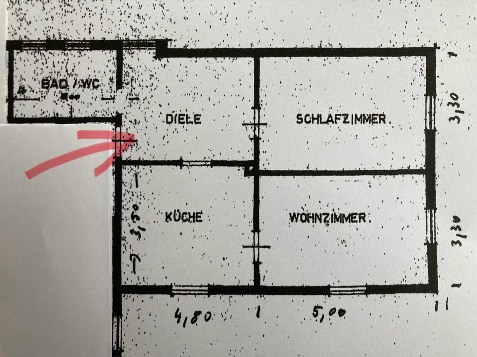 Thumbnail-Ruhige 2,5 Zimmer Wohnung zentrumsnah