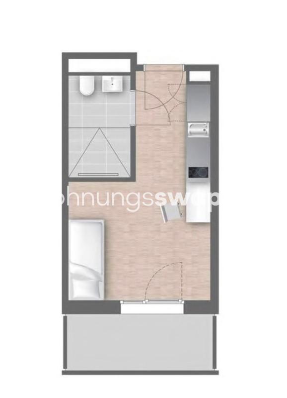 Thumbnail-Wohnungsswap - 1 Zimmer, 22 m² - Landsberger Straße, Pasing-Obermenzing, München