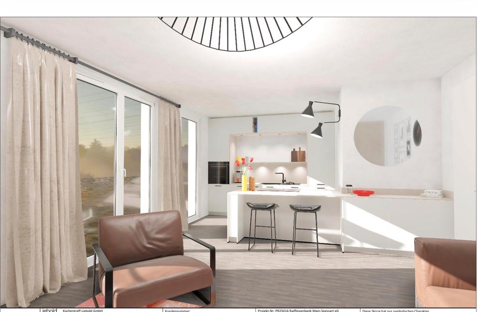 Thumbnail-Moderne 2-Zimmer-Wohnung (EG) - Neubau in Steinfeld