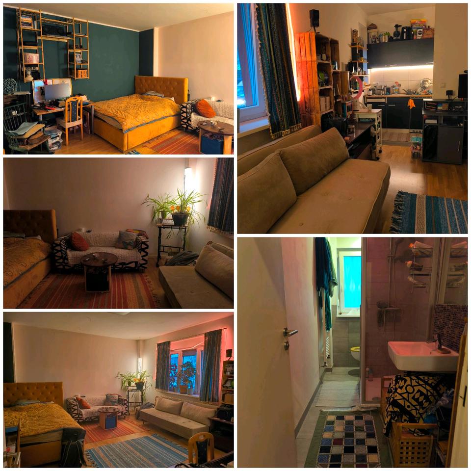 Thumbnail-hübsche 1 Zimmer Wohnung - Möbeliert - Graefekiez Kreuzberg