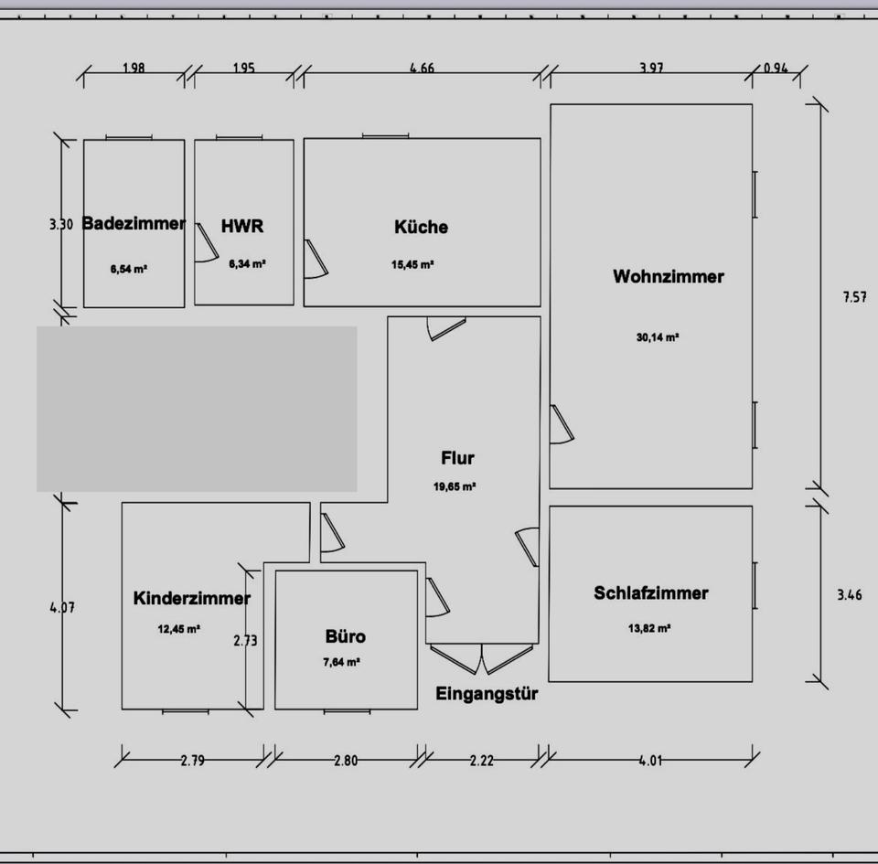 Thumbnail-100 m² Wohnung ab sofort zu vermieten