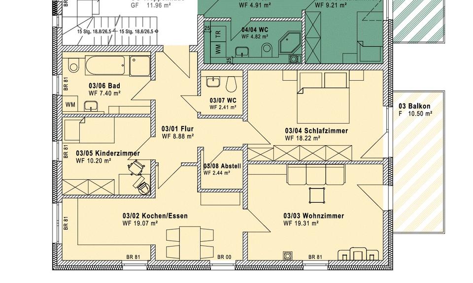 Thumbnail-3 Raum Wohnung in Berlin Johannisthal