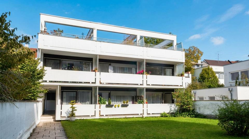 Thumbnail-Top möbl. 1-Zi.-Dachterrassenwohnung, Südterrasse, TG-Stellplatz