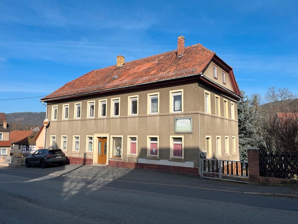 Thumbnail-Großes Zweifamilienhaus Gewerbe kaulsdorf bei Saalfeld