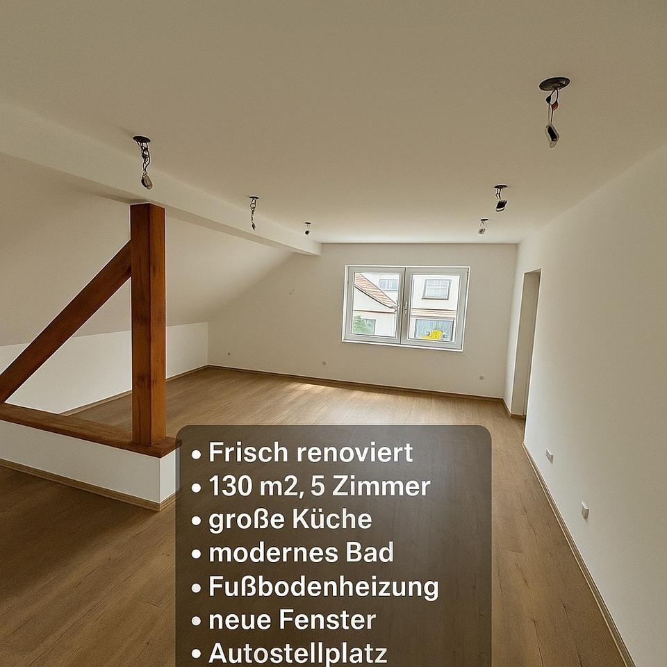 Thumbnail-BurghaunSteinbach Frisch renovierte 5-Zimmer Wohnung