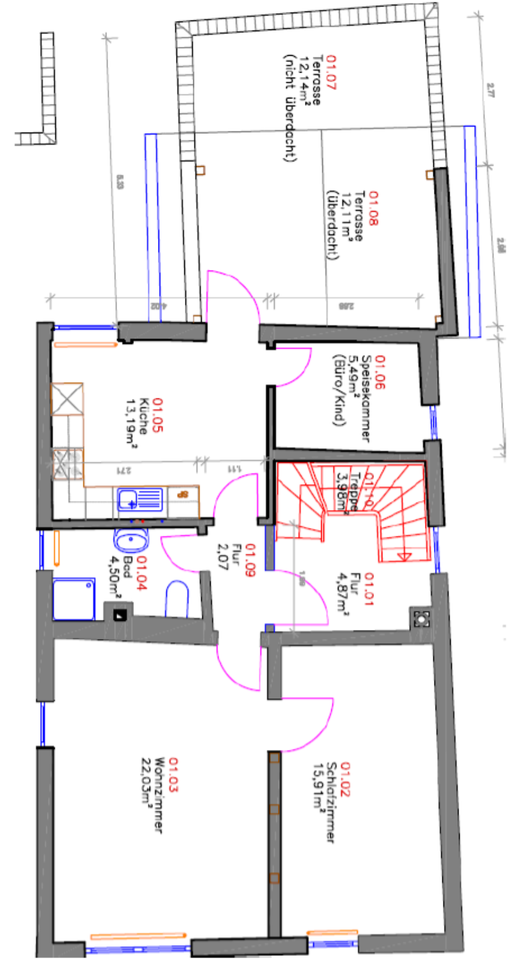 Thumbnail-Charmante frisch renovierte 2-ZKB-Altbauwohnung in zentraler Lage