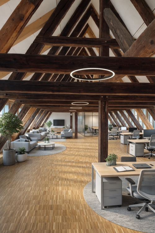 Thumbnail-Wunderschöne Büros mit originalen Fachwerkwänden Dresden Nickern