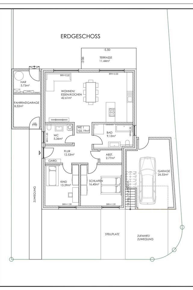 Thumbnail-Neubau - Erdgeschoss Wohnung - Erstbezug Sommer 2026