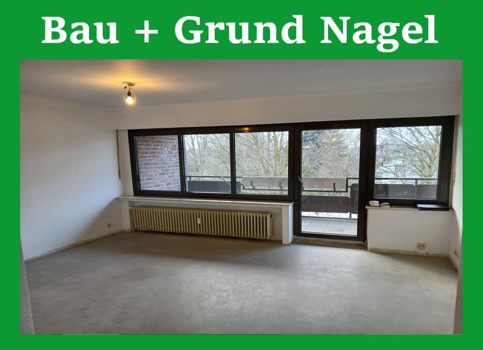 Thumbnail-WBS erforderlich! Renovierte Dachgeschosswohnung (keine Schrägen) mit Balkon in ruhiger Wohnsiedlung