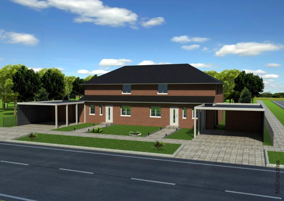 Thumbnail-Doppelhaushälfte in 27419 Sittensen-Kalbe - Haus mit Garten