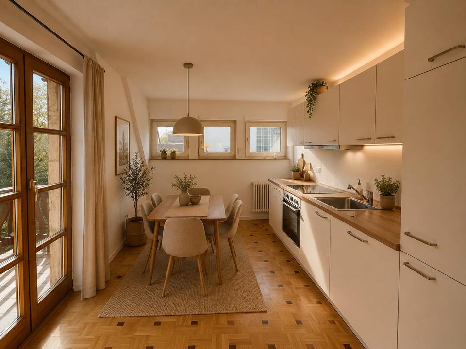 Thumbnail-helle, schöne 2 Zi. Whg. mit Küche, Keller, Balkon in Böckingen