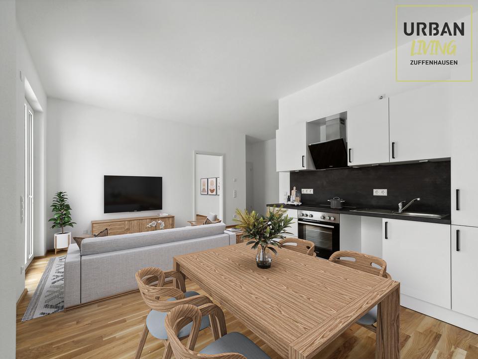 Thumbnail-Urbanes Wohnen mit Erholungswert - 3-Zimmer-Wohnung mit Terrasse