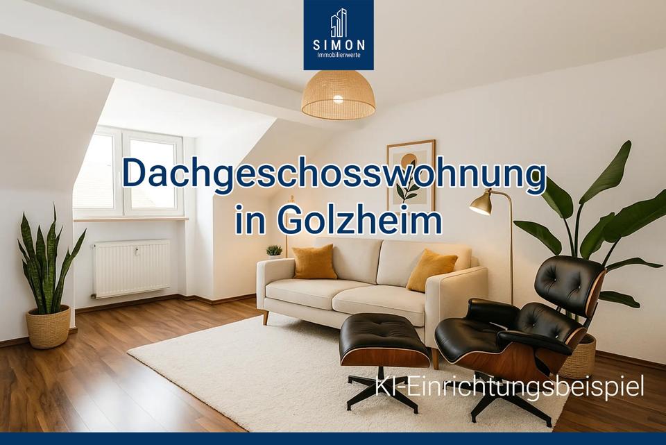 Thumbnail-2,5 Zimmer Dachgeschosswohnung im attraktiven Golzheim