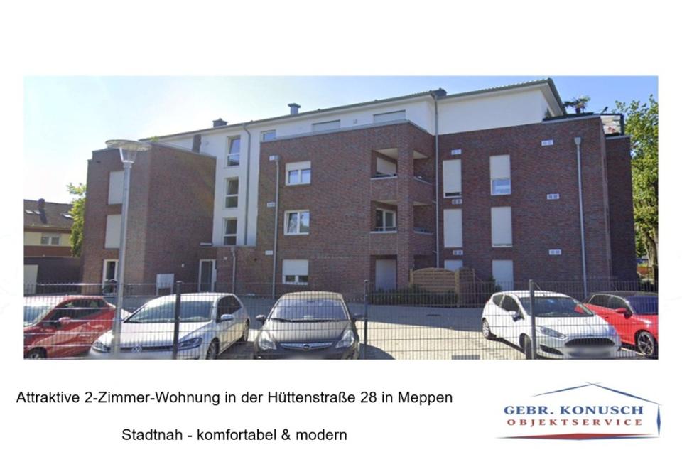 Thumbnail-2-Zimmer-Wohnung in Meppen - Stadtnah–komfortabel & modern