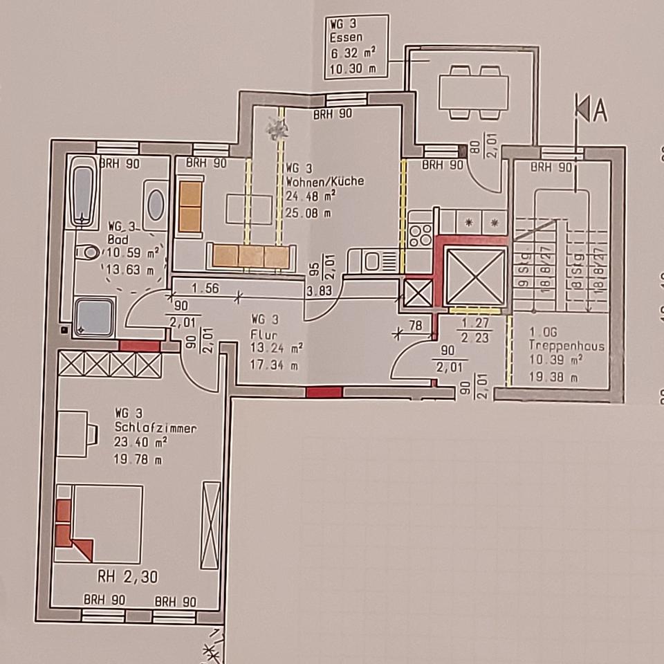Thumbnail-2-Raum-Wohnung, 2.OG, mit Fahrstuhl in 99817Eisenach zu vermieten