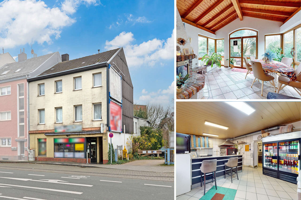 Thumbnail-Mehrfamilienhaus mit Pizzeria, 3 Wohnungen & großem Grundstück