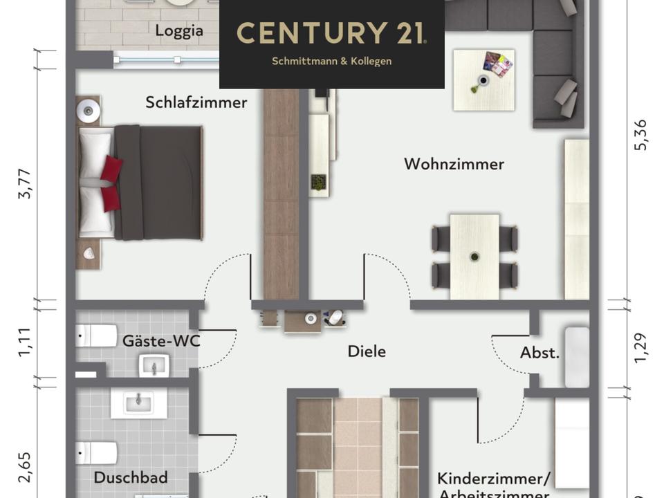 Thumbnail-Guter Jahresstart: Gut geschnittene Wohnung zwischen Gartenstadt und Phöenixsee