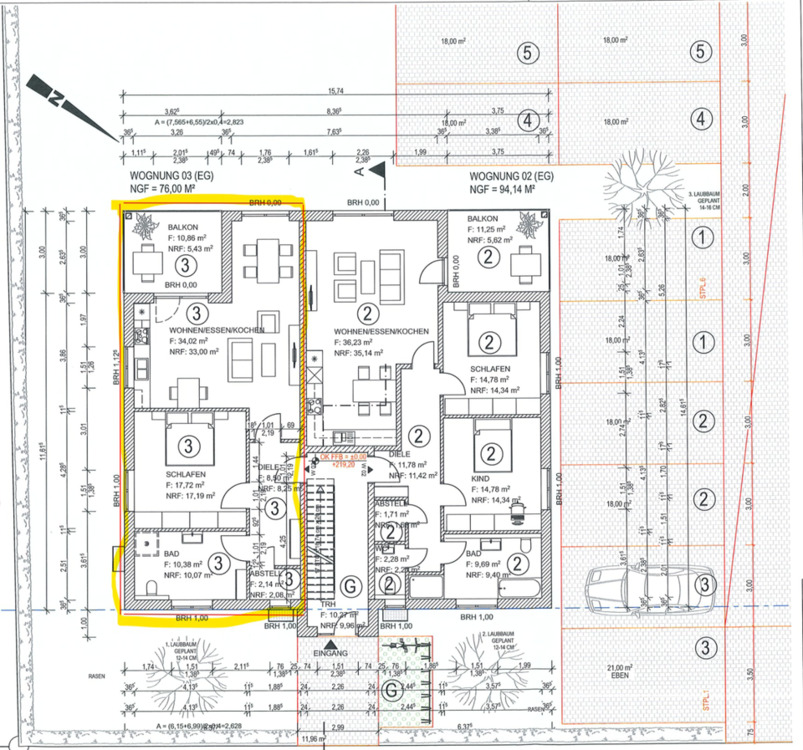Thumbnail-Erstbezug - Wohnung - 2 Zimmer - ruhige Lage nähe SchlüchternA66