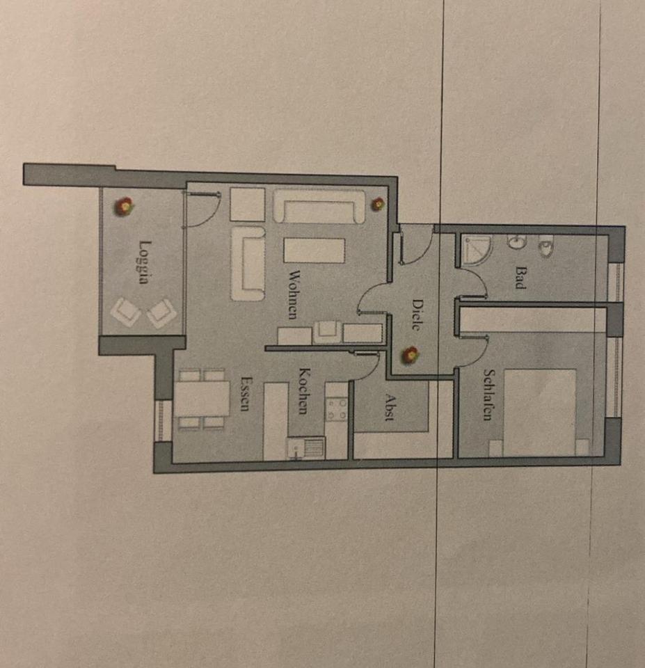 Thumbnail-Top geschnittene 75m2Wohnung in Everswinkel am Marktplatz zu verm