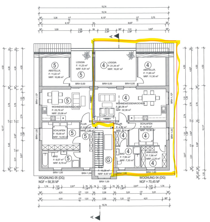 Thumbnail-Erstbezug - Wohnung - 2 Zimmer - ruhige Lage nähe SchlüchternA66